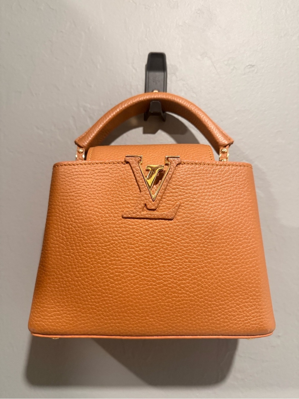 Louis Vuitton Mini Top Handle Bag in Orange